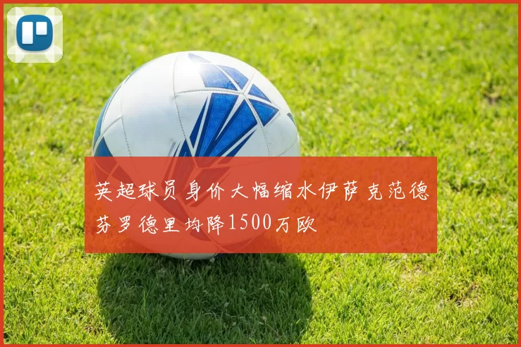 英超球员身价大幅缩水伊萨克范德芬罗德里均降1500万欧