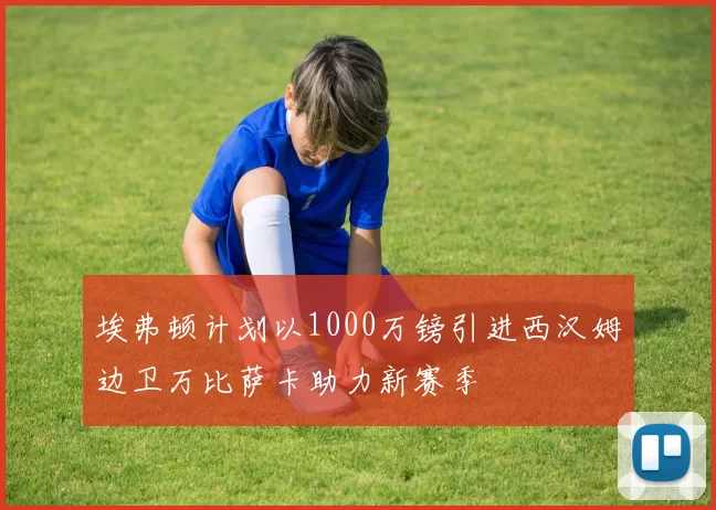 埃弗顿计划以1000万镑引进西汉姆边卫万比萨卡助力新赛季